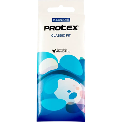 Protex Classic Fit kondomi 15 kpl Protex Classic Fit kondomi 15 kpl