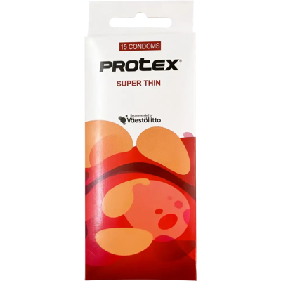Protex ® SUPER THIN ohut kondomi 15 kpl Protex ® SUPER THIN ohut kondomi 15 kpl