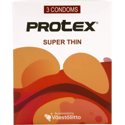 Protex ® SUPER THIN on ohuita kondomeja Protex ® SUPER THIN on ohuita kondomeja