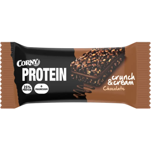 Corny Protein Crunch & Cream Chocolate proteiinikerrospatukka 35g Corny Protein Crunch & Cream Chocolate proteiinikerrospatukka 35g