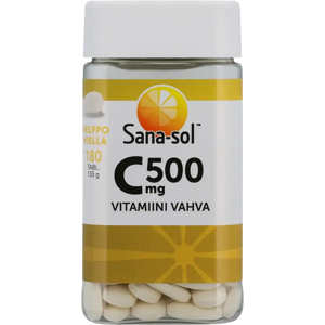 Sana-sol C-vitamiini 500 mg - Vitamiini Sana-sol C-vitamiini 500 mg - Vitamiini