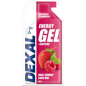 Dexal Energiageeli vadelma-mansikka+kofeiini 30g Dexal Energiageeli vadelma-mansikka+kofeiini 30g