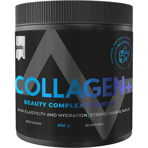Puls Collagen+ Beauty kollageenijauhe Mustikka 300g Puls Collagen+ Beauty kollageenijauhe Mustikka 300g
