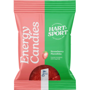 Hart-Sport Energy Candies Mansikka 80g Hart-Sport Energy Candies Mansikka 80g