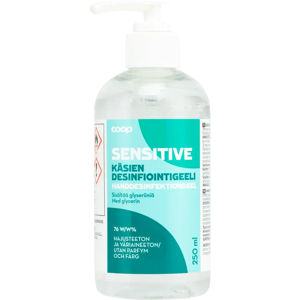 Coop käsien desinfiointigeeli 250 ml Coop käsien desinfiointigeeli 250 ml