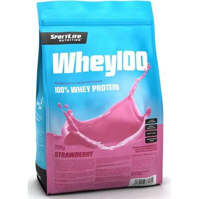SportLife Nutrition - Whey100 - Mansikka - protein powder SportLife Nutrition - Whey100 - Mansikka - protein powder