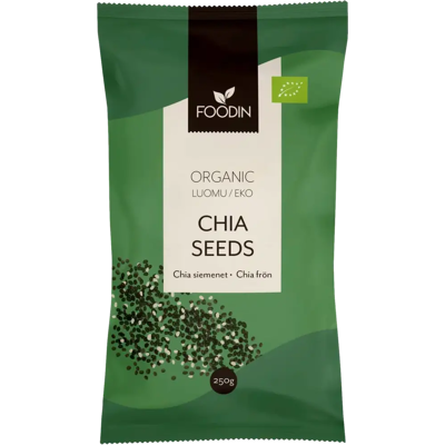 Foodin Chia-siemen luomu 250g Foodin Chia-siemen luomu 250g