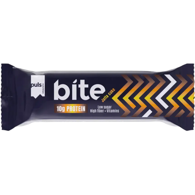 Puls BITE Jaffa orange cake proteiinipatukka 35g Puls BITE Jaffa orange cake proteiinipatukka 35g