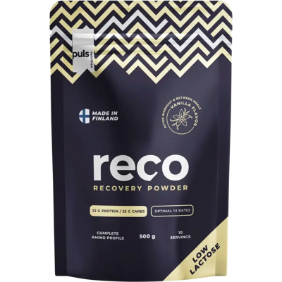 Puls Reco palautusjuoma Vanilja 500g Puls Reco palautusjuoma Vanilja 500g