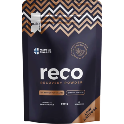 Puls Reco palautusjuoma Tupla suklaa 500g Puls Reco palautusjuoma Tupla suklaa 500g