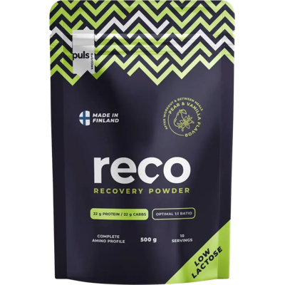 Puls Reco palautusjuoma Päärynä-vanilja 500g Puls Reco palautusjuoma Päärynä-vanilja 500g