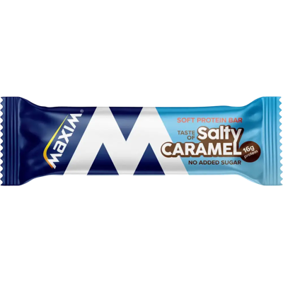 Maxim Salty Caramel proteiinipatukka 55g Maxim Salty Caramel proteiinipatukka 55g
