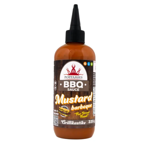 Poppamies - Mustard Barbeque - 335g - BBQ - Sauce Poppamies - Mustard Barbeque - 335g - BBQ - Sauce