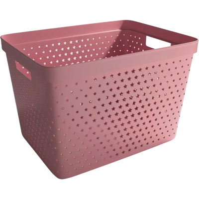 Nordiska Plast säilytyslaatikko Star 19 l dusty pink Nordiska Plast säilytyslaatikko Star 19 l dusty pink