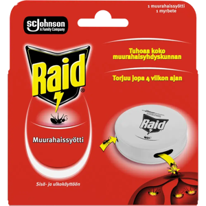 Raid muurahaissyötti torjunta-aine 1kpl Raid muurahaissyötti torjunta-aine 1kpl