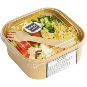 Kulman Keittiö kana-leipäjuustosalaatti pakattu 355 g Kulman Keittiö kana-leipäjuustosalaatti pakattu 355 g