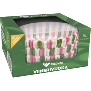 Fredman viinerivuoka 75x20mm 50kpl Fredman viinerivuoka 75x20mm 50kpl