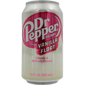 Dr Pepper Vanilla Float virvoitusjuoma tölkki 0,355 L Dr Pepper Vanilla Float virvoitusjuoma tölkki 0,355 L