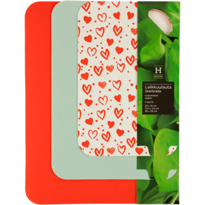 House leikkuulauta Sydämet 3-pack House leikkuulauta Sydämet 3-pack