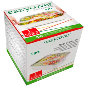 Eazycover Large BIOLINE 5p - Kelmuhuppu - Pitää ruoan tuoreena pidempään Eazycover Large BIOLINE 5p - Kelmuhuppu - Pitää ruoan tuoreena pidempään