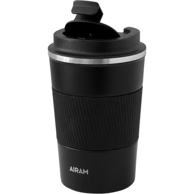 Airam POWDER TERÄSMUKI 0.35 L MUSTA Airam POWDER TERÄSMUKI 0.35 L MUSTA