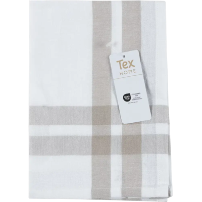 TEX HOME keittiöpyyhe Iris 4 kpl harmaa/valkoinen TEX HOME keittiöpyyhe Iris 4 kpl harmaa/valkoinen