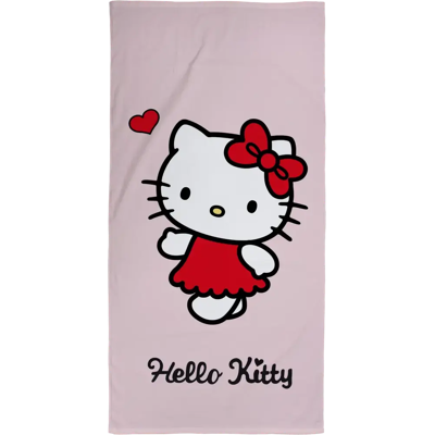 Hello Kitty lasten kylpypyyhe 70x140 cm pinkki Hello Kitty lasten kylpypyyhe 70x140 cm pinkki
