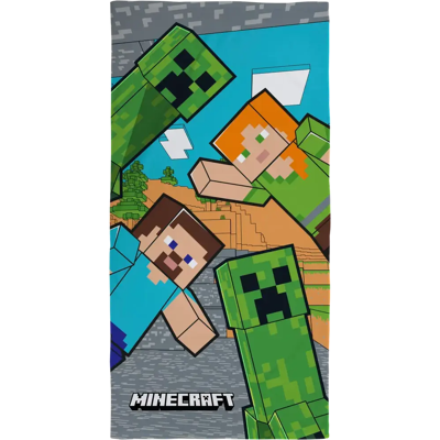 Minecraft lasten Kylpypyyhe 70x140 cm Minecraft lasten Kylpypyyhe 70x140 cm