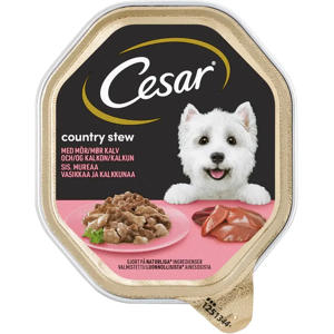 Cesar Country Stew sis. Vasikkaa ja Kalkkunaa kastikkeessa (150 g) Cesar Country Stew sis. Vasikkaa ja Kalkkunaa kastikkeessa (150 g)