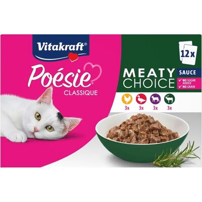 Vitakraft - Poésie Classique - 12x85g - Kissanruoka Vitakraft - Poésie Classique - 12x85g - Kissanruoka