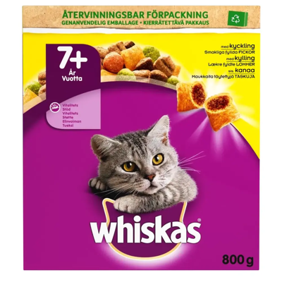 Whiskas 7+ Kanaa 800g Whiskas 7+ Kanaa 800g