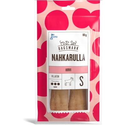 Dagsmark NAHKARULLA hirvi S 80 g Dagsmark NAHKARULLA hirvi S 80 g