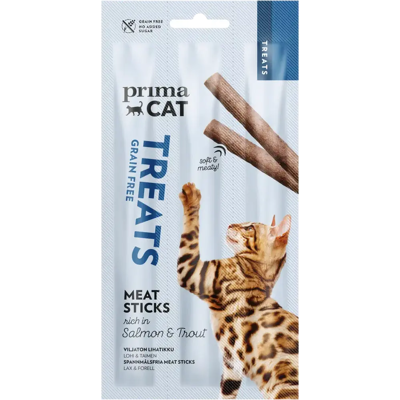 PrimaCat Meat Stick lohi-taimen 15 g PrimaCat Meat Stick lohi-taimen 15 g