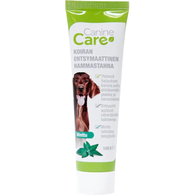 CanineCare Entsymaattinen hammastahna, minttu CanineCare Entsymaattinen hammastahna, minttu