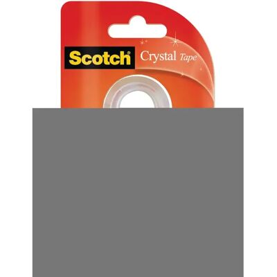 Scotch crystal -teippi, täyttöpakkaus, 2 rullaa, 12 mm x 10 m Scotch crystal -teippi, täyttöpakkaus, 2 rullaa, 12 mm x 10 m