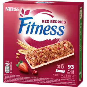 Fitness 6x23.5g Red Berries viljapatukka Fitness 6x23.5g Red Berries viljapatukka