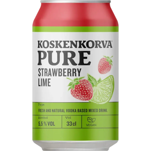Pure Strawberry Lime 5,5% 33cl can Pure Strawberry Lime 5,5% 33cl can