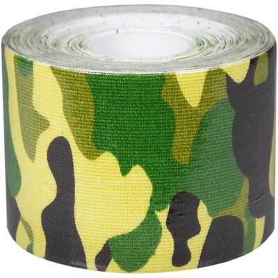 Sunmed kinesioteippi 5 cm x 5 m camo vihreä Sunmed kinesioteippi 5 cm x 5 m camo vihreä