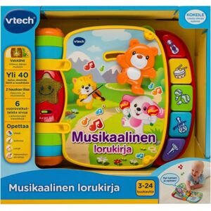 Vtech Baby Musikaalinen kirja - Interaktiiviset sivut yli 40 laululla - Suomi Vtech Baby Musikaalinen kirja - Interaktiiviset sivut yli 40 laululla - Suomi