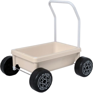 Plasto taaperokärry pehmeät ja hiljaiset pyörät soft neutrals korkeus 48 cm Plasto taaperokärry pehmeät ja hiljaiset pyörät soft neutrals korkeus 48 cm