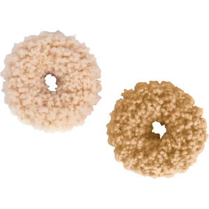 Ibero Hiuslenkki pörrö beige 2kpl Ibero Hiuslenkki pörrö beige 2kpl