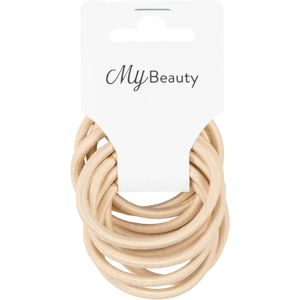 MY BEAUTY hiuslenkki beige pyöreä 10kpl MY BEAUTY hiuslenkki beige pyöreä 10kpl