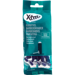 Xtra kertakäyttöinen partaterä 10 kpl Xtra kertakäyttöinen partaterä 10 kpl