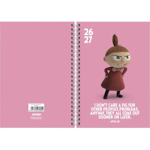 Koulukalenteri Muumi 26-27 A5 18kk Pikku-Myy Koulukalenteri Muumi 26-27 A5 18kk Pikku-Myy