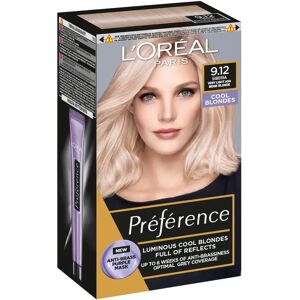 L'Oréal Paris Preference 9.12 Siberia - Kylmä Vaalea - Hiusväri L'Oréal Paris Preference 9.12 Siberia - Kylmä Vaalea - Hiusväri