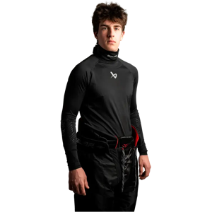 Bauer pitkähihainen kaulasuojapaita SR musta 2XL Bauer pitkähihainen kaulasuojapaita SR musta 2XL