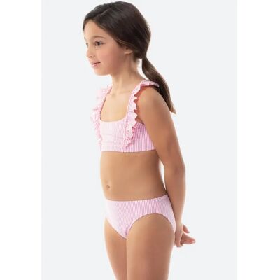 TEX lasten bikinit pinkkiraita I276826 TEX lasten bikinit pinkkiraita I276826
