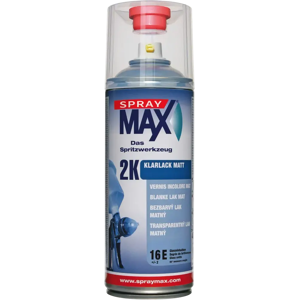 SprayMax Spray Max 2-komponentti, kirkaslakka matta 400ml SprayMax Spray Max 2-komponentti, kirkaslakka matta 400ml