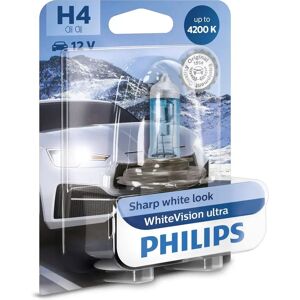 Philips H4 WhiteVision Ultra ajovalopolttimo Philips H4 WhiteVision Ultra ajovalopolttimo