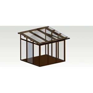 Tammisto lasikuisti TER29 3x2m seinään asennettava Tammisto lasikuisti TER29 3x2m seinään asennettava